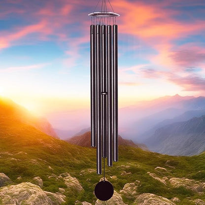 65" Extra Large Wind Chimes for Outside Deep Tone,Big WindChimes for Outdoor Porch Garden Patio Balcony Decor, Deep Tone Wind Chimes (Bronze)