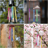 NUOBESTY 150Pcs Wind Chime Tubes DIY Parts Supplies Hollow Metal Tubes for Outdoor Garden Patio Hanging Decor Crafting Relaxing Sound Wind Bell Components