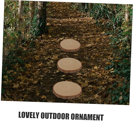 Milisten 2Pcs Garden Stepping Stones Decorative Outdoor Paver for Lawn Decor Thickness for Garden Pathways and Exterior Decoration