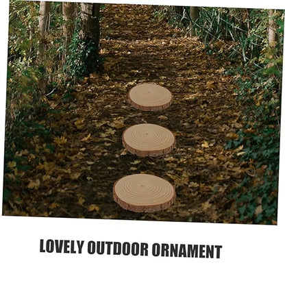 Milisten 2Pcs Garden Stepping Stones Decorative Outdoor Paver for Lawn Decor Thickness for Garden Pathways and Exterior Decoration