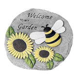 Yardwe 1pc Garden Stepping Resin Outdoor Decor for Pathways and Lawns Eye- Garden Ornament for Unique Landscape Aesthetics Easy to Install