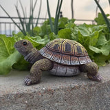 Turtle Statue, Walking Tortoise Figurine Outdoor Sculpture Decor for Yard Patio Garden
