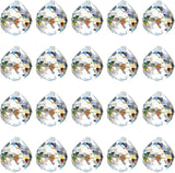 20 Pack Clear Hanging Crystal Prism Feng Shui Ball Crystal Glass Ball Pendant Rainbow Maker for Window Suncatcher Gift, 20mm