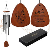 PRSTENLY Gifts for Mom from Daughter Son- Moms Wind Chimes Gifts from Kids for Birthday Valentines Day Mothers Day Christmas Best Mom Ever Gift