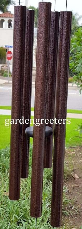 Large 50" Wind Chime Large Wind Chime Brown-BR