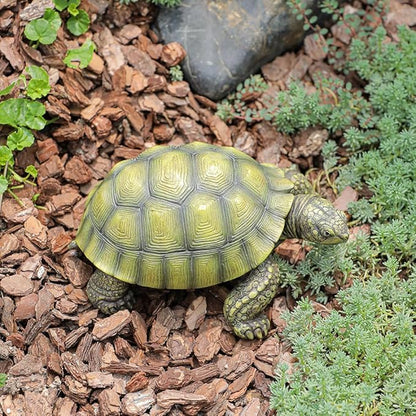 Realistic Turtle Statue Resin Turtle Statue Decor, Garden Sculpture Indoor/Outdoor Courtyard Lawn Ornament, Home Decor