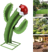 Kikumi Iron Art Aesthetic Statue - Sculpture - Indoor or Outdoor Garden Decoration