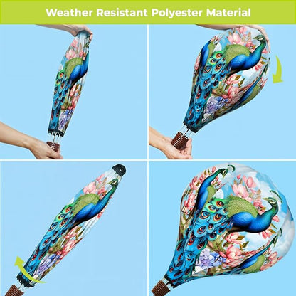 Briarwood Lane Fancy Peacock Hot Air Balloon Spinner