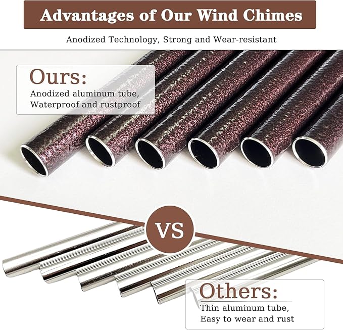 VENBEEL Dad Memorial Wind Chimes, Sympathy Gifts for Loss of Dad, Memorial Gifts for Father Bereavement Condolence Remembrance