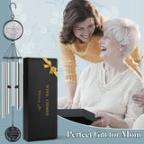 Gifts for Mom from Daughter Son Kids,Birthday Gifts for Mom, Perfect Present for Mothers of All Ages, 36” Outdoor Wind Chimes