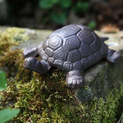 Esschert Design Cast Iron Decorative Turtle, Large