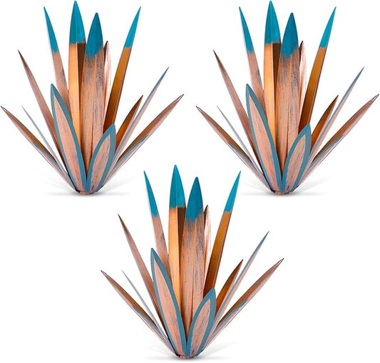 Homight Metal Tequila Country Sculpture DIY Tequila Plant Home Decor Country Tequila Garden Ornament Indooutdoor Statuette Patio Lawn Patio Stake Decoration Gift to The Garden