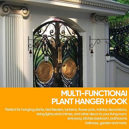 16Pack 9in Plant Hanger Bulk,Metal Wall Hook,Anti-Rust Indoor Outdoor Wall Hangers for Bird Feeders, Planters, Lanterns, Wind Chimes,Doorplate