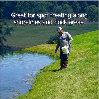 Muck Remover Pellets 10 lb Pond Tablets Treats 2.5 Acres - Pond Sludge Remover, Lake Muck Removal