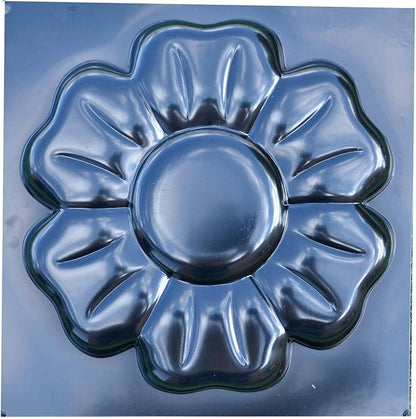 Concrete Mold DIY Sold One Mold Flower Stepping Stone Concrete Cement Mould Garden Path Floral Style (S55)