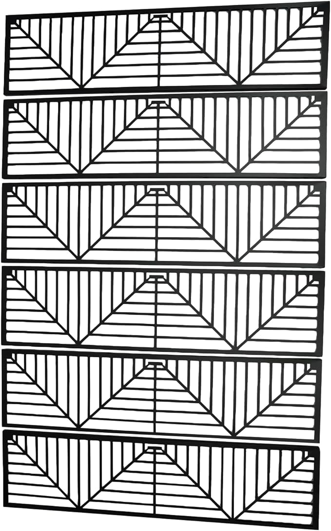 Metal Privacy Screen, 72" H x 44" W Freestanding Privacy Screens, Patio Decorative Metal Fence Panels with Stand, Portable Divider Screens, for Backyard/Patio/Deck (Black-Stripe, 72''H×44''W)