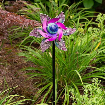 Echo Valley Illum. Two-Tiered Pinwheel - Pomegranate