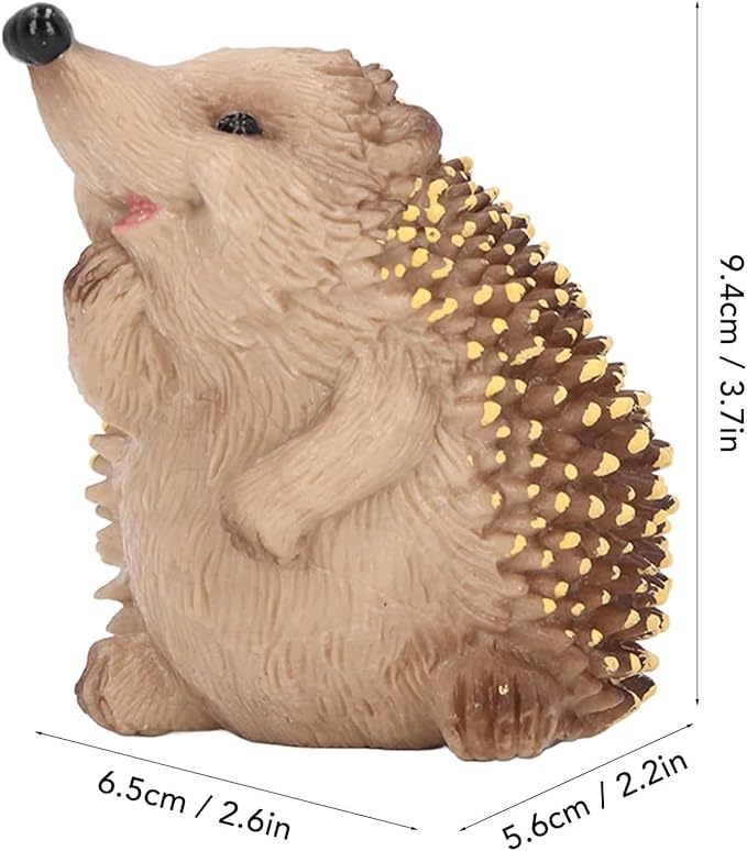 Garden Statues Hedgehog Figurines Hedgehog Garden Statues Outdoor Resin Garden Statues Cute Hedgehog Decor Hedgehog Decorations for Home Yard Ornaments Decor