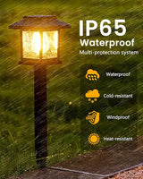 Albelt Solar Pathyway Lights Outdoor, 12 Pack Waterproof Solar Garden Lights with Auto On/Off, Landscape Lighting for Garden, Yard, Pathway, Patio, Driveway Decor