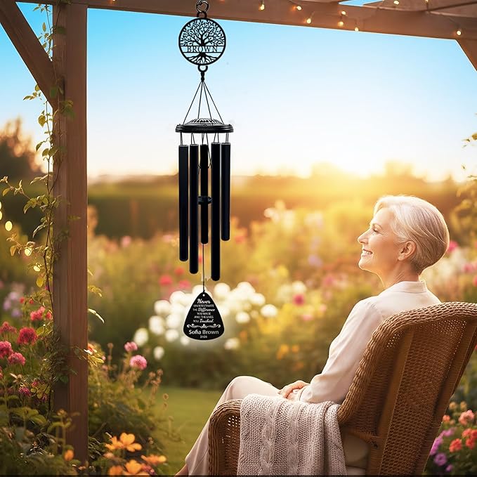 Personalized Retirement Wind Chimes Gift for Women and Men Happy Retirement Gifts for Coworker Boss Teacher Nurse Unique Outdoor Retirement Decorations(Retirement 2)