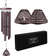 Mothers Day Friend Gifts for Woman, Best Friend Birthday Gifts for Women 32" Wind Chimes, Best Friends Birthday Gift for Bestie Long Distance, Unique Soul Sister BFF Friendship Gift Ideas