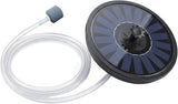 Solar Pond Aerator Pump 160L/H – 9V 1.5W Outdoor Oxygen Air Pump with Air Stone & Tube | Solar Powered Aeration for Fish Tank, Pond, Bird Bath, Hydroponics