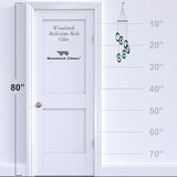 Woodstock Chimes Signature Collection, Woodstock Bellissimo Bells, 28'' Olive Wind Bells for Outdoor, Patio, Home or Garden Décor (CYBRO)
