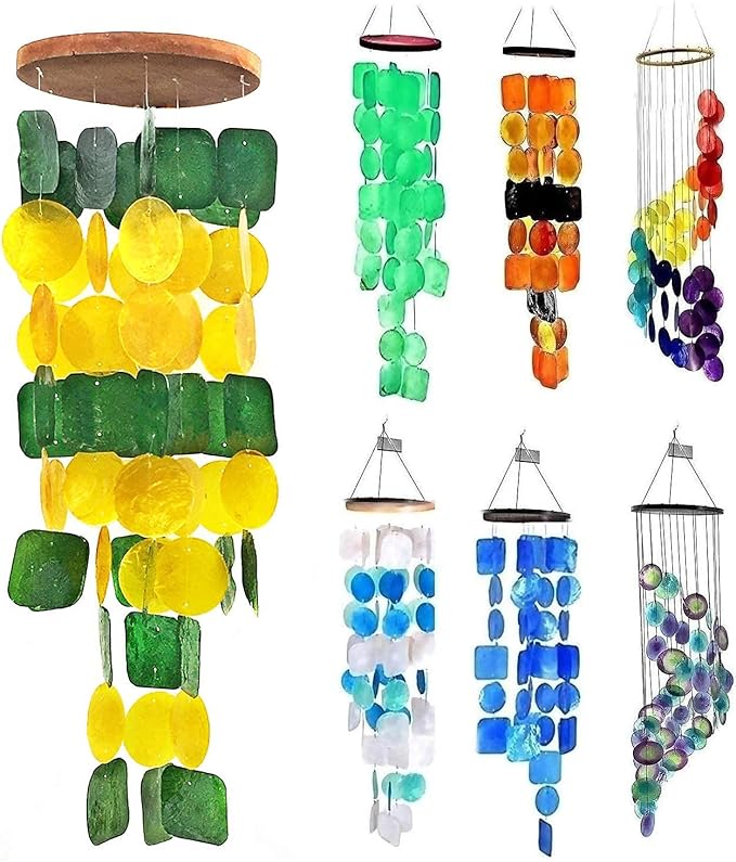 Bellaa 2 Wind Chimes Outside Home Decor Outdoor Garden Patio Lawn Balcony Set