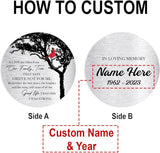 ASTARIN Personalized 30" Memorial Wind Chimes for Outside, Bereavement Gift in Remembrance of a Loved One, Sympathy Gift for Loss of Mother Father Husband, Garden Patio Decor