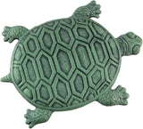 INsideOUT Iron Verdigris Garden Turtle Stepping Stone