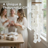 Solange & Frances Garden Decor, Hanging Patio Decor, Wind Chimes for Outside,Patio and Garden Gifts for Women Who Have Everything for Mom