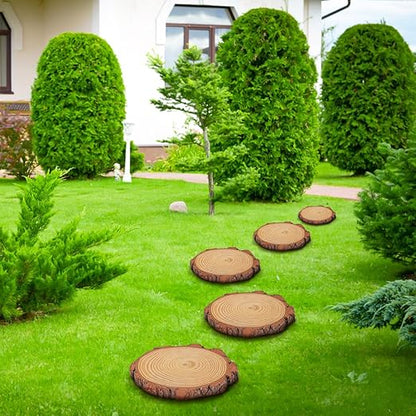 KESYOO 3pcs Garden Stepping Stones Outdoor Walkway Patio Stones for Landscape Decor