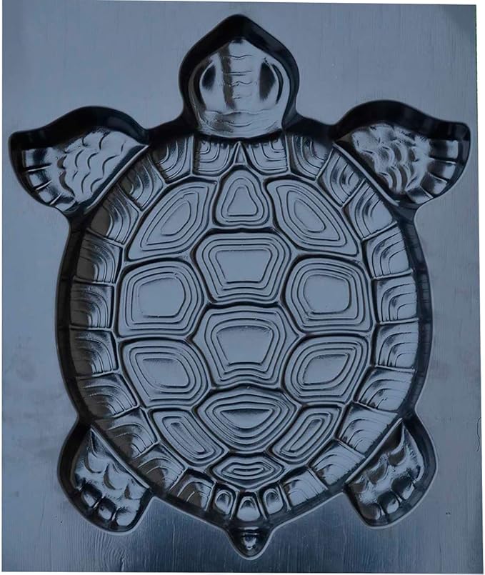 SvitMolds Mold DIY Turtle Shape Stepping Stone Mold Turtle Decorative Stepping Stone Mould Concrete Cement Mould DIY Personalized Manual Garden Lawn Pathmate Paving Pavement Paver (S02)
