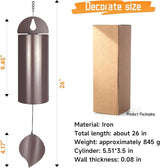 Outdoor Wind Chimes Tranquility Bells Copper Wind Chimes Sympathy Gifts, Outdoor Wind Chimes for Outdoor Garden, Deck, Porch Wind Chimes Deep Tone Memorial Wind Chimes