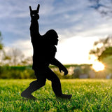 Funny Sasquatch Garden Stake Gifts - Cool Metal Sasquatch Lover Present for Birthday Valentines Fathers Day Christmas for Men Women, Novelty Yard Statue Outdoor Prank & Conversation Starter, 1 Pack