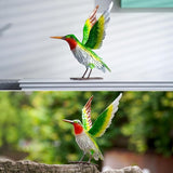 Nacome Hummingbird Garden Decor Metal Yard: Weatherproof Sculptures with Stakes Easy to Assemble Ornaments for Indoor Outdoor Yard Lawn Art - Mother's Day Birthday Gifts for Mom Women Grandma