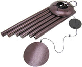 ASTARIN Outdoor Wind Chimes, 45 in Memorial Chimes with 6 Heavy Tubes, Large Deep Tone for Garden Hanging Decor, Sympathy Gifts. Bronze