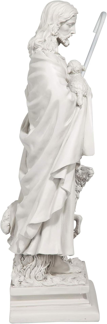 Design Toscano Jesus, The Good Shepherd Garden Statue: Large