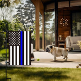 Garden Flag Pole Stand Holder, Garden Flags for Outside with Flag Stopper and Clip Waterproof Powder-Coated Paint for Flag Pole Holder for Outside House,Yard Flags for Outside