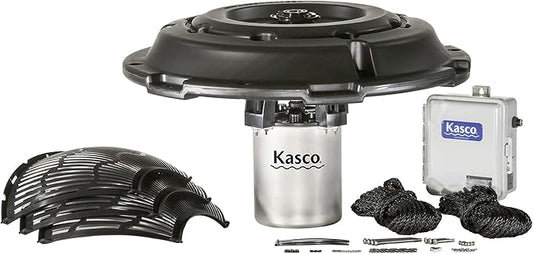 Kasco 1 HP J Series Decorative Fountain - 120V with 50 Ft Electric Power Cord | Pond and Lake Fountain | Efficient Pond Aerator Outdoor