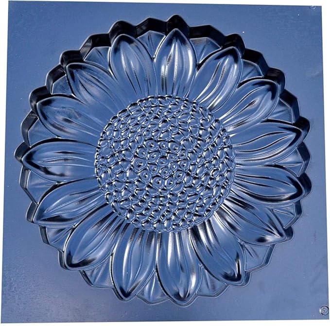 Concrete Mold DIY Sold 1 Mold Flower Stepping Stone Concrete Cement Mould Garden Path Floral Style (S53+S54+S55)