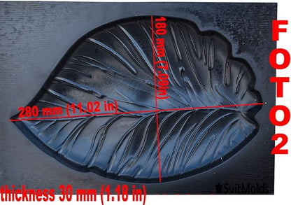 Concrete Mold DIY Outdoor Decor Leafs Frog Concrete Cement Mold Garden Decor Mould Statue for Garden (D67)