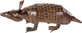 Urbalabs Metal Yard Art Springy Metal Armadillo Figure Texas Western Decor Medium 11 Inch Metal Garden Decor Outdoor Statues Metal Yard Art Sculptures Rustic Yard Decorations (11 Inch)