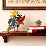 Metal Yard Art - Metal Bird Garden Decor, Outdoor Animal Sculpture Lawn Art Decor, Large Yard Art for Patio Balcony Front Backyard - Birthday Gifts for Mom Grandma Women