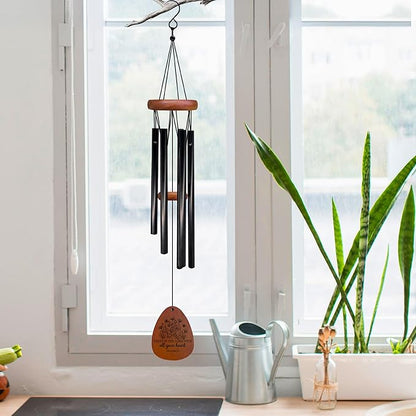 Christian Gifts for Women Wind Chimes, Faith Based Gift Wind Chimes for Outside, Christian Blble Verse Gifts for Women Faith Men, Trust in The Lord with All Your Heart Chime 26" Inches