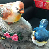 Sculpture Tabletop Statue Resin Welcome Sign Bird Garden Statue Animal Sculpture Art Decoration Terrace Lawn Garden Decoration Figurines