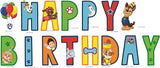 Paw Patrol Birthday Yard Signs with Metal Stakes, 16" Letters