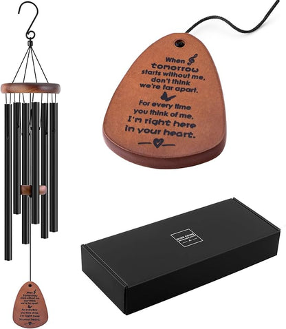 YOUNTASY Sympathy Wind Chimes , Bereavement/Memorial /Sympathy Gift in Memory of Loved One Loss of Mother Father Condolence Remembrance 32 Inch