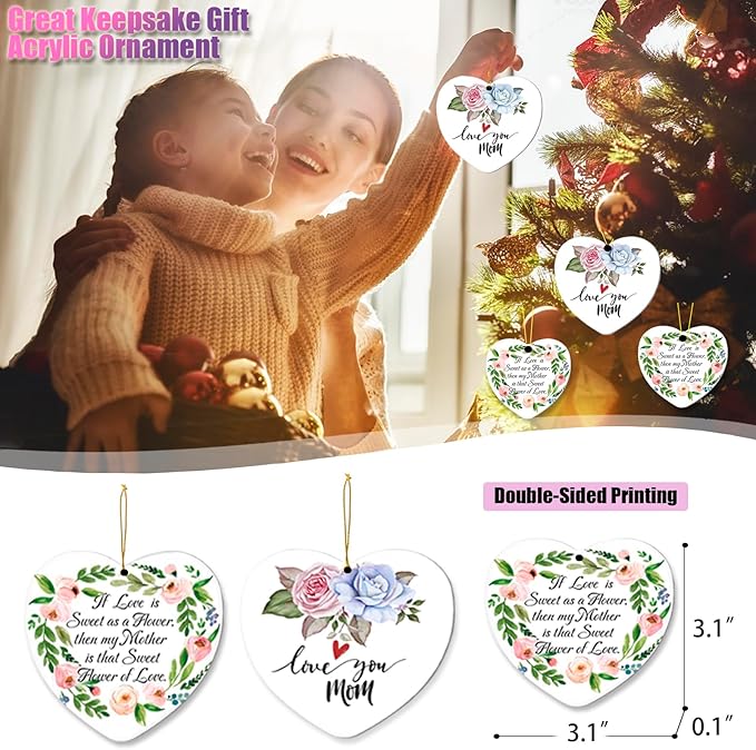 Wind Chimes for Mom, 32" Unique Tri-Gold Rose-Themed Wind Chimes for Mom, Windchimes Outdoors Deep Tones Soothing Melody, Gifts for Mothers