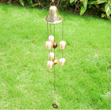 Banfeng Lucky Wind Chimes Feng Shui Bell for Good Luck Home Garden Patio Hanging Decoration Gift (6 Bells)